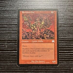 MTG Magic the Gathering Reckless One (222/350) Onslaught LP‎